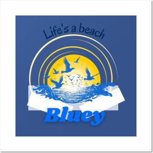 Bluey t-shirt Posters and Art